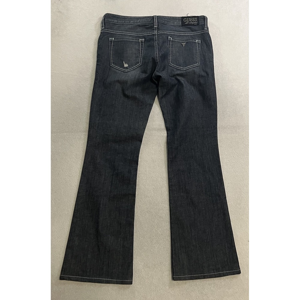 Vintage Guess Jeans Foxy Flare Women's Size 29 Dark Gray Fits 34x31.5